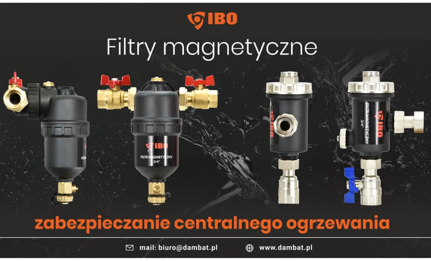 Nowe filtry magnetyczne Dambat do ochrony systemu grzewczego