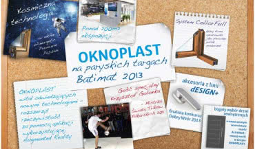OKNOPLAST na targach Batimat w Paryżu