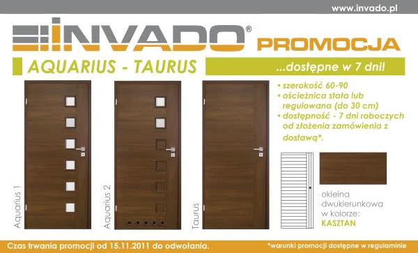 "Drzwi w 7 dni" - nowa promocja firmy INVADO