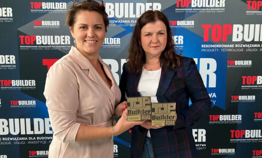 Tytuł TOPBuilder 2023 dla szkła ORAÉ