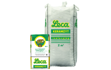 Izolacja instalacji keramzytem w workach