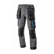 TAUBER spodnie ochronne 4-way stretch ciemnoszare L (52)