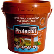 Protector impregnat akrylowy koloryzujący do drewna