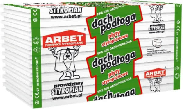 Płyty styropianowe PODŁOGA/DACH