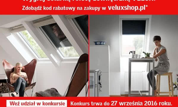 Konkurs firmy VELUX na Facebook'u