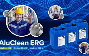 AluClean ERG – linia produktów do czyszczenia aluminium
